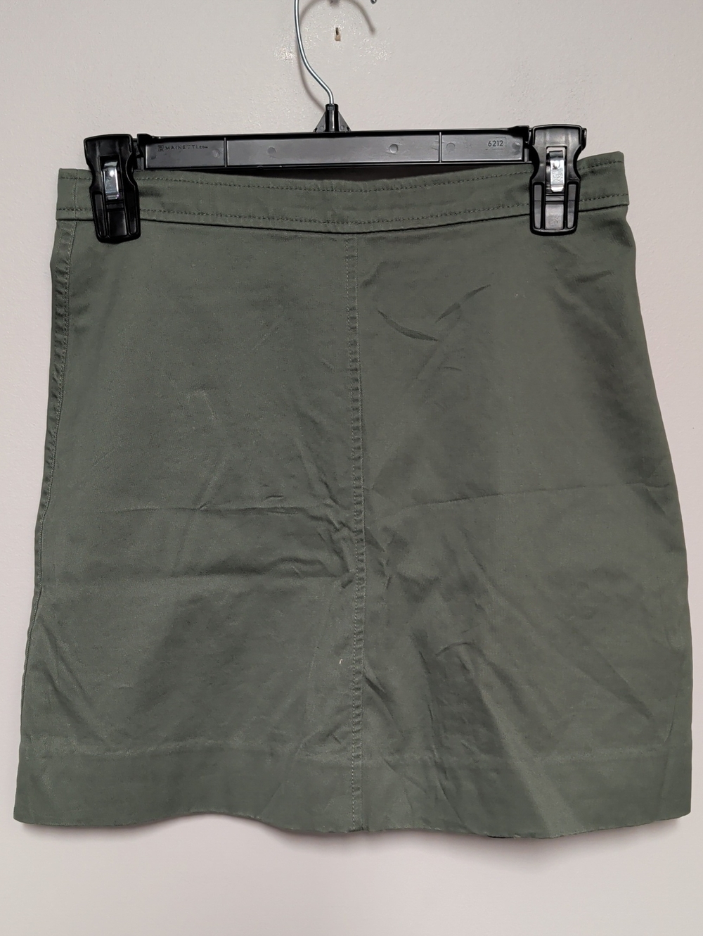 J. Crew Olive Green Mini Skirt
